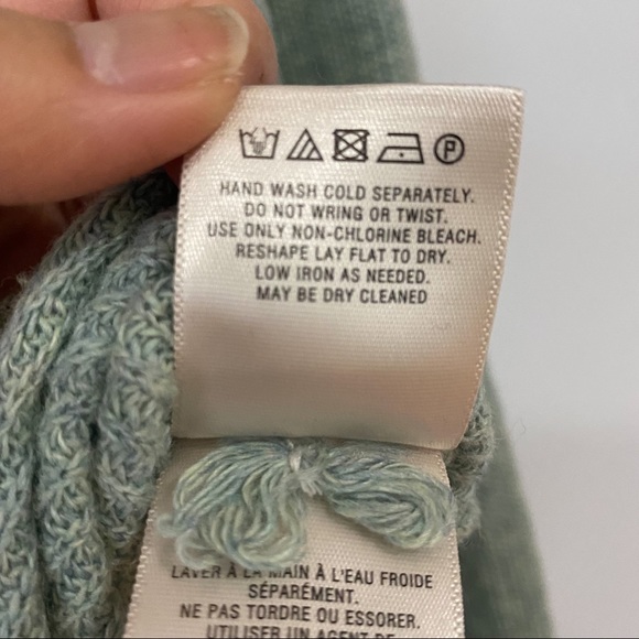 Moth by Anthropologie Lightweight Crewneck Tunic Sage Green Sz Medium - Picture 11 of 11